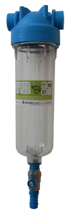 Tazza porta filtro 10" autopulente 1/2"